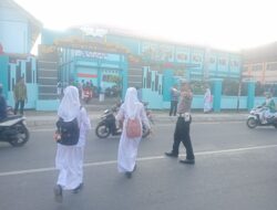 Satlantas Polres Bima Kota Gelar Rawan Pagi, Lancarkan Arus Lalu Lintas dan Cegah Kemacetan