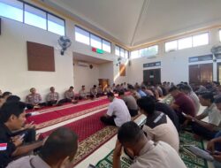 Tingkatkan Keimanan, Polres Bima Kota Gelar Kegiatan Binrohtal Rutin untuk Tingkatkan Kebersamaan dan Profesionalisme