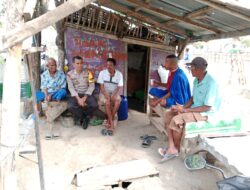 Laksanakan Jum’at Curhat, Bhabinkamtibmas Polres Bima Kota Sosialisasikan Bahaya TPPO dan Narkoba di Kelurahan Ule