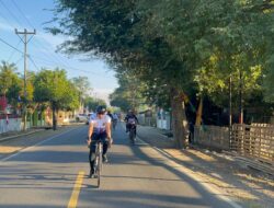 Kapolres Bima Kota Ikuti Gowes Bersama Forkopimda Bima dan Dompu dalam Rangka Festival Lakey Beach 2025