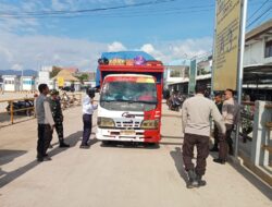 Polsubsektor KP3 Laut Sape Laksanakan Pengamanan Keberangkatan KMP Cucut Tujuan Labuan Bajo