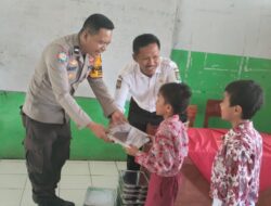 Bhabinkamtibmas Polres Bima Kota Pantau Kegiatan Makan Bergizi Gratis di Dua Sekolah Dasar