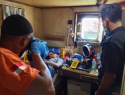 Polsek Kawasan Pelabuhan Bima Evakuasi Jenazah Kepala Kamar Mesin KM. Shelly Indah