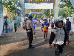 Polres Bima Kota Laksanakan Pengamanan Lomba Lari 10K Festival Sangiang Api