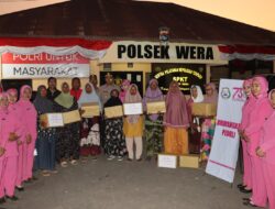 Usai Touring Merah Putih, Kapolres Bima Kota Salurkan Bantuan Sosial di Desa Sangiang dan Sekitar Polsek Wera