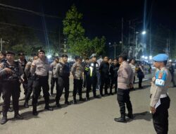 Patroli Gabungan Kryd, Polres Bima Kota Dan Kodim 1608 Bima Antisipasi Gangguan Kamtibmas