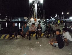 Polsek Kawasan Pelabuhan Laut Bima Gelar Patroli Rutin Jaga Kamtibmas di Area Pelabuhan