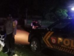 Patroli Blue Light Polsek Wera, Cegah Gangguan Kamtibmas di Wilayah Hukum Polsek Wera