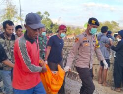 Polsek Wawo Evakuasi Korban Kebakaran Rumah di Desa Raba, Satu Orang Meninggal Dunia