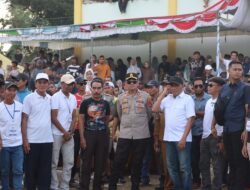 Kapolres Bima Kota Pimpin Pengamanan Final dan Penutupan Turnamen Sepak Bola Bupati Cup 2025