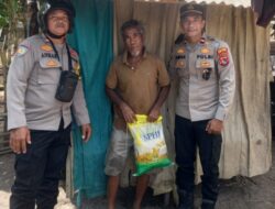 Polres Bima Kota Tebar Kebaikan, Bantu Warga Nelayan dan Kurang Mampu