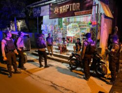 Patroli Blue Light Unit Turjawali Sat Samapta Polres Bima Kota Hadirkan Rasa Aman di Malam Minggu