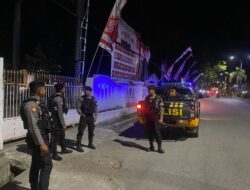 Sat Samapta Polres Bima Kota Gelar Patroli Blue Light di Sejumlah Titik Strategis