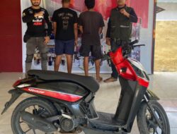 Ungkap Curanmor, Tim Opsnal Bekuk Dua Pelaku Bersama Barang Bukti Satu Unit Sepeda Motor