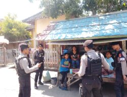 Sat Samapta Polres Bima Kota Gelar Patroli Dialogis, Ajak Warga Jaga Kamtibmas