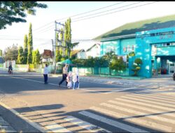 Sat Lantas Polres Bima Kota Gelar Rawan Pagi/Strong Point, Pastikan Kelancaran Lalu Lintas