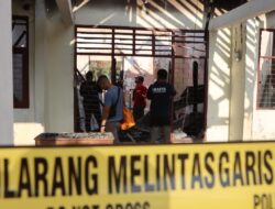 Terduga Pelaku Pembakaran Kantor Inspektorat Kabupaten Bima Diamankan di Polres Bima Kota