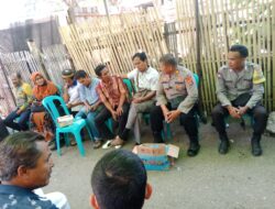 Polsek Rasanae Barat Gelar Jumat Curhat, Serap Keluhan Warga Sarae
