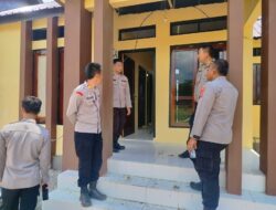 Tim Audit Itwasda Polda NTB Cek Proyek Pembangunan Rumah Dinas Polsek Sape