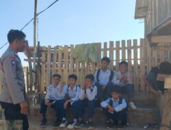 Bhabinkamtibmas Desa Tarlawi Polsek Wawo Polres Bima Kota Himbau Warga dan Pelajar Jaga Harkamtibmas