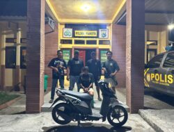 Gerebek Pelaku Gelapkan SPM, Tim Opsnal Polsek Asakota Temukan Paket Narkoba