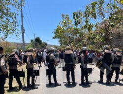 Polres Bima Kota Amankan Eksekusi Pengosongan Lahan di Desa Parangina Kecamatan Sape