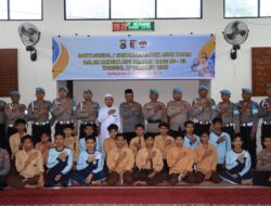 Si Propam Polres Bima Kota Gelar Syukuran dan Santunan Anak Yatim Peringati HUT Propam ke-23