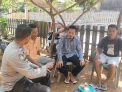 Bhabinkamtibmas Kelurahan Nitu Sambangi Warga, Ajak Aktifkan Poskamling dan Jaga Harkamtibmas