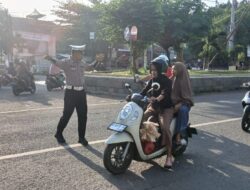 Polsek Rasanae Barat Polres Bima Kota Laksanakan Strong Point Pagi, Wujud Pelayanan Prima Kepada Masyarakat