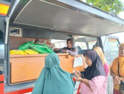 Polres Bima Kota Gelar Bazar Beras Murah, Dukung Ketahanan Pangan Lokal