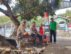 Bhabinkamtibmas Polres Bima Kota Sampaikan Himbauan Kapolres Terkait Kewaspadaan Menghadapi Cuaca Ekstrem