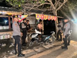 Antisipasi 3C, Unit Turjawali Sat Samapta Polres Bima Kota Gelar Patroli Dini Hari