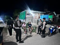 ‎Sat Samapta Polres Bima Kota Gelar Patroli Antisipasi 3C pada Malam Hari di Pelabuhan Bima