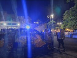 Polsek Rasanae Barat Gelar Patroli Blue Light untuk Jaga Kamtibmas di Wilayah Kota Bima